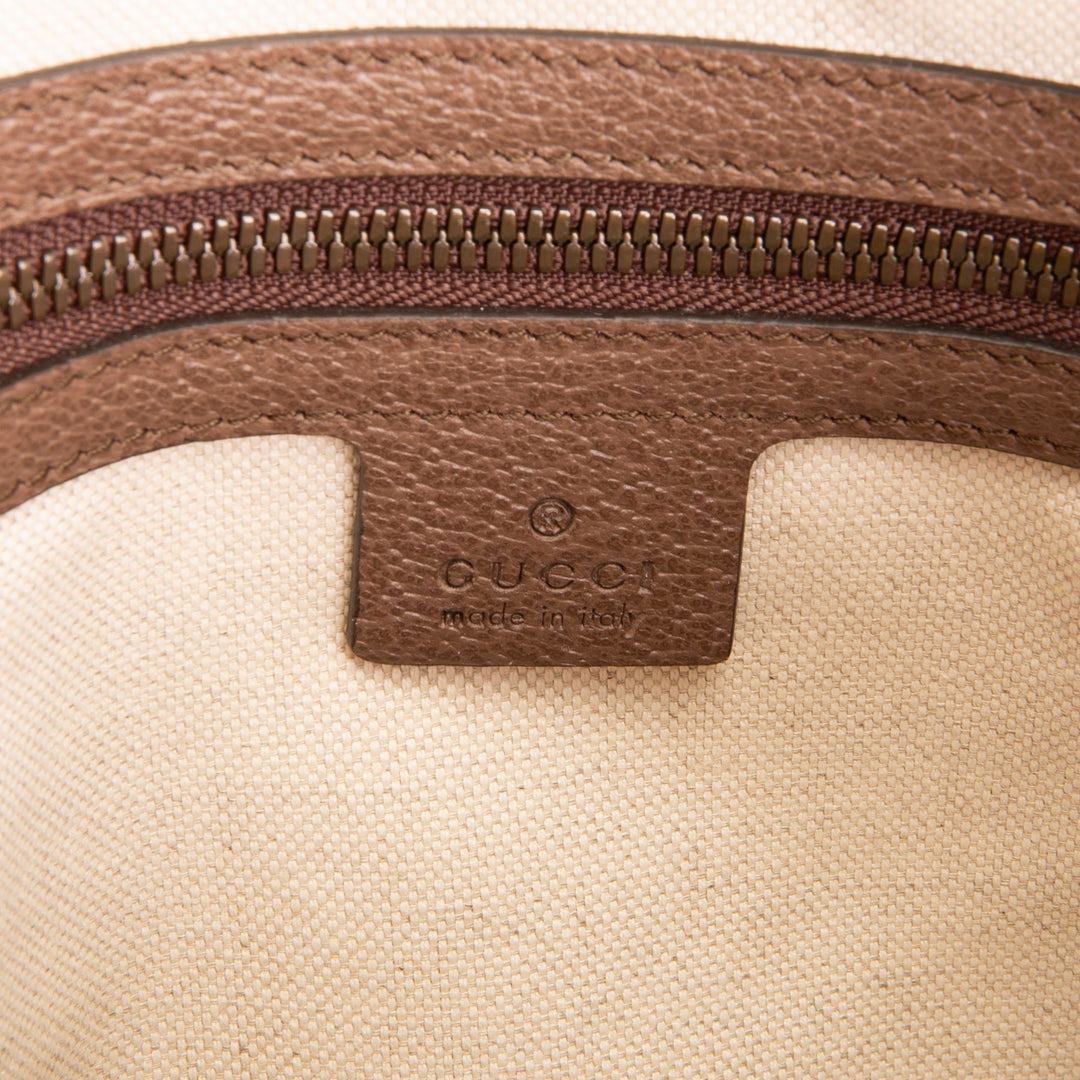 GUCCI GG Supreme Small Ophidia Messenger Bag - Beige & Ebony