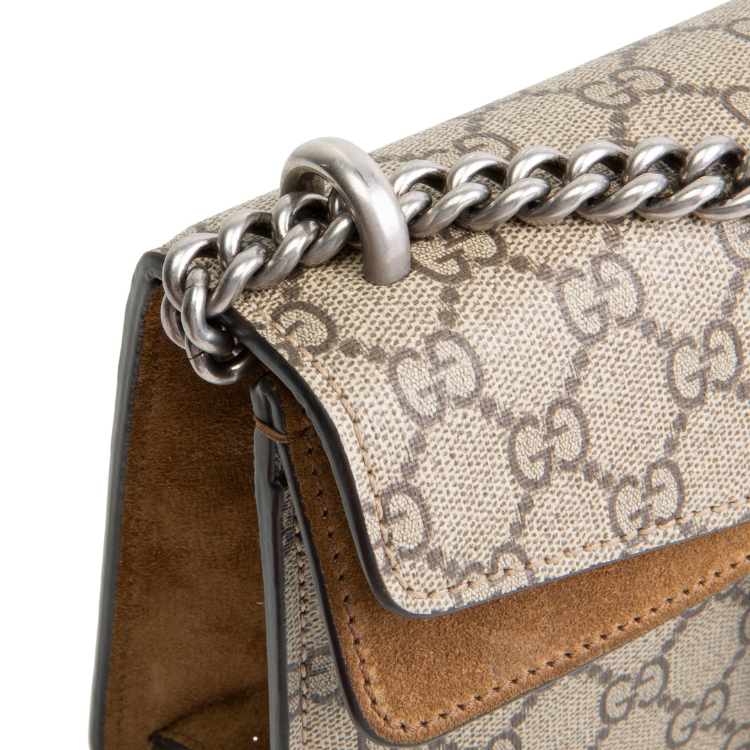 GUCCI GG Supreme Crystal Small Dionysus OUTLET FINAL SALE