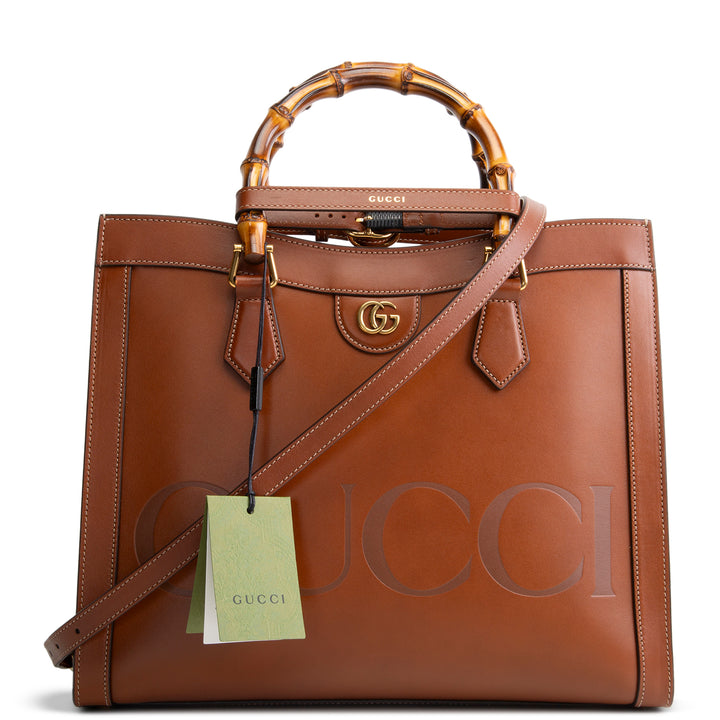GUCCI Diana Tote Large - Brown
