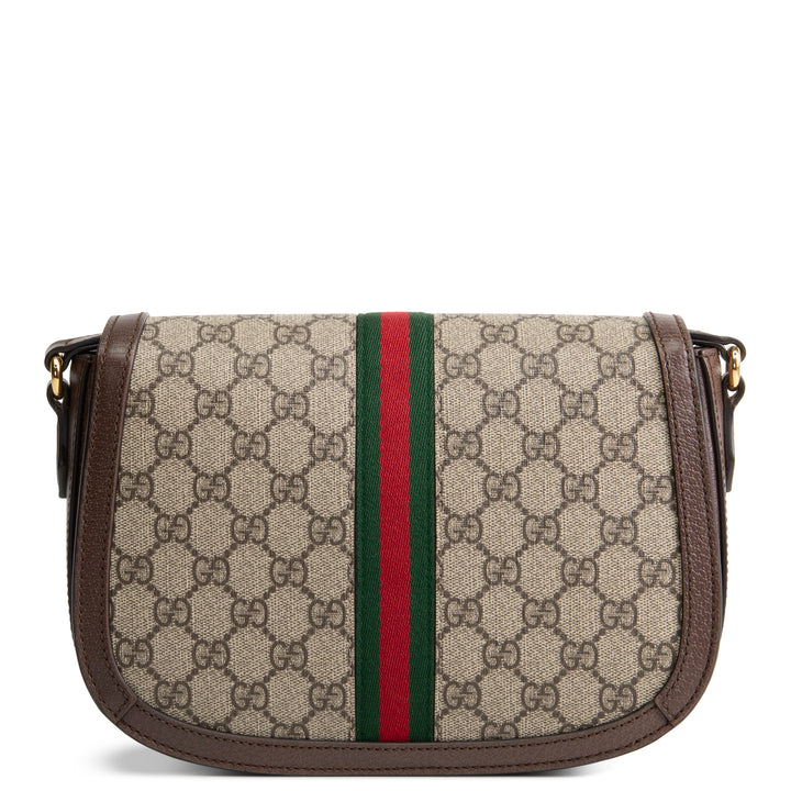 GUCCI GG Supreme Ophidia Small Flap Shoulder Bag