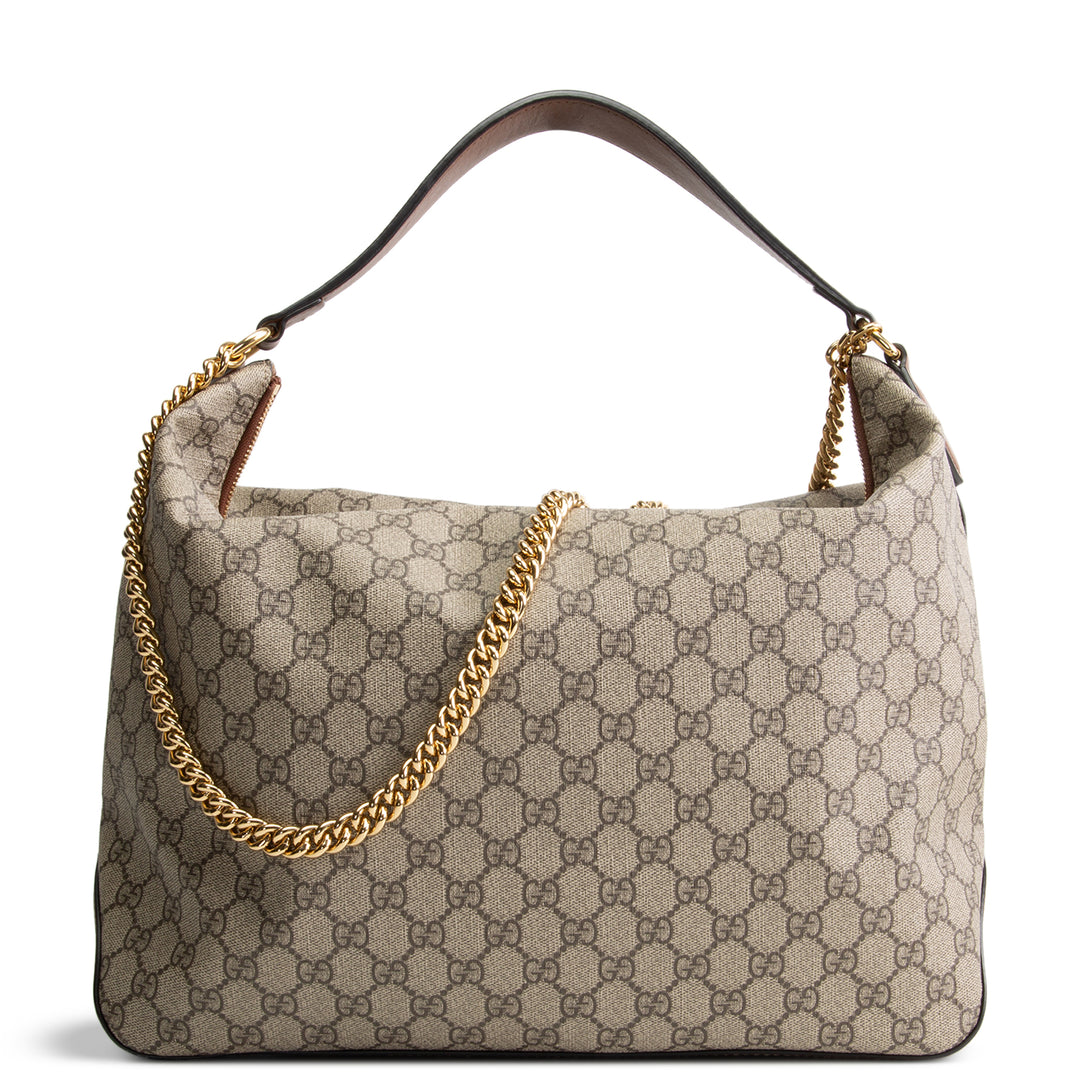 GUCCI GG Supreme Chain Hobo