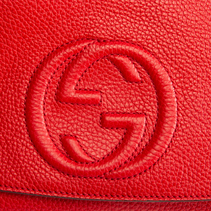 GUCCI Soho Chain Bag - Red