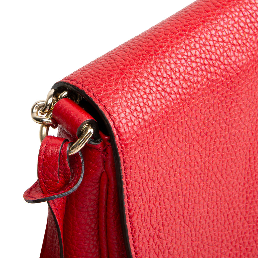GUCCI Soho Chain Bag - Red