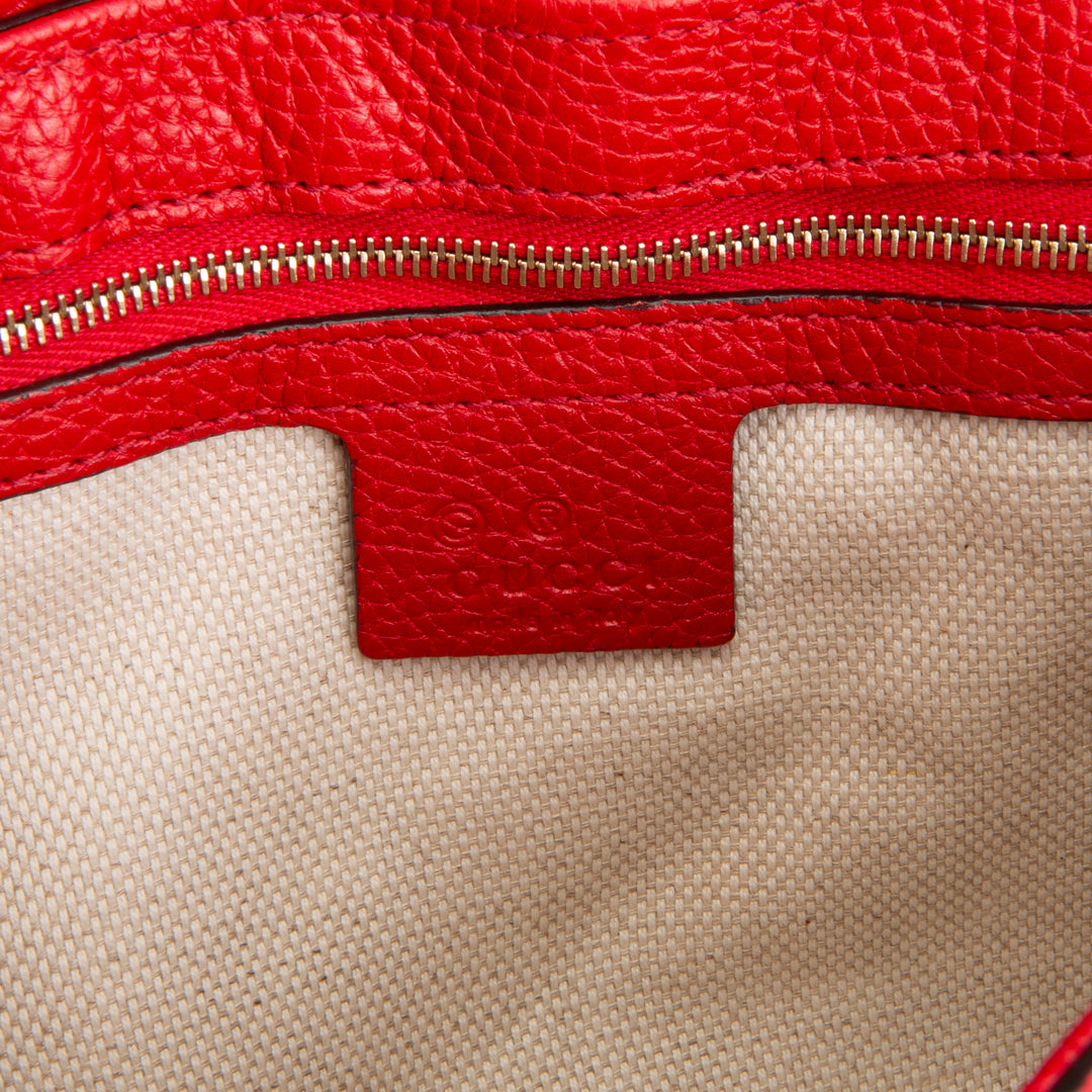 GUCCI Soho Chain Bag - Red