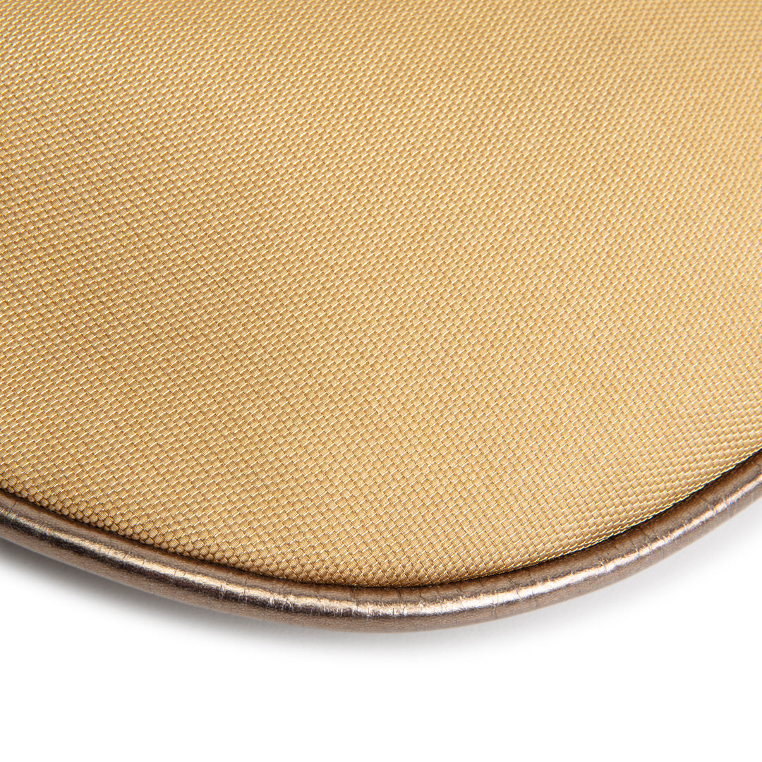 GUCCI Half Moon Shoulder Bag - Metallic Gold OUTLET FINAL SALE