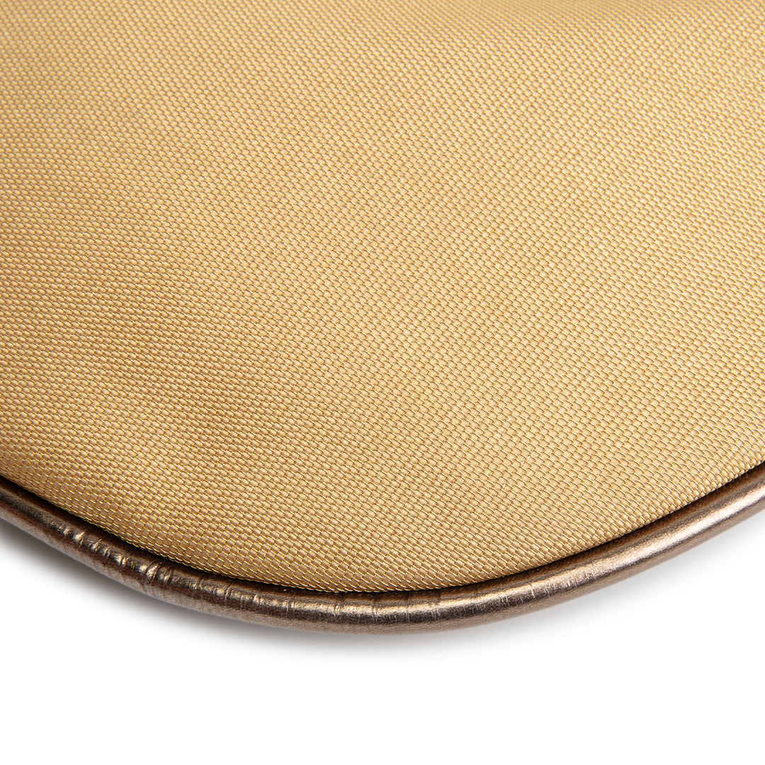 GUCCI Half Moon Shoulder Bag - Metallic Gold OUTLET FINAL SALE
