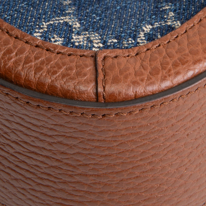 GUCCI GG Denim Horsebit 1955 - Blue