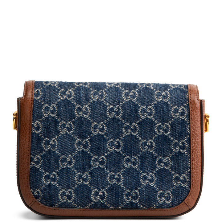 GUCCI GG Denim Horsebit 1955 - Blue