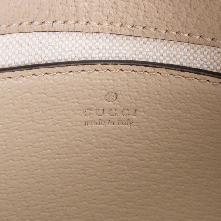 GUCCI GG Supreme Ophidia Mini Pochette - Cream