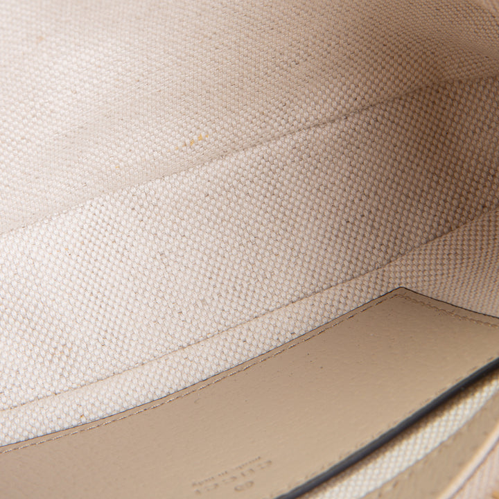GUCCI GG Supreme Ophidia Mini Pochette - Cream
