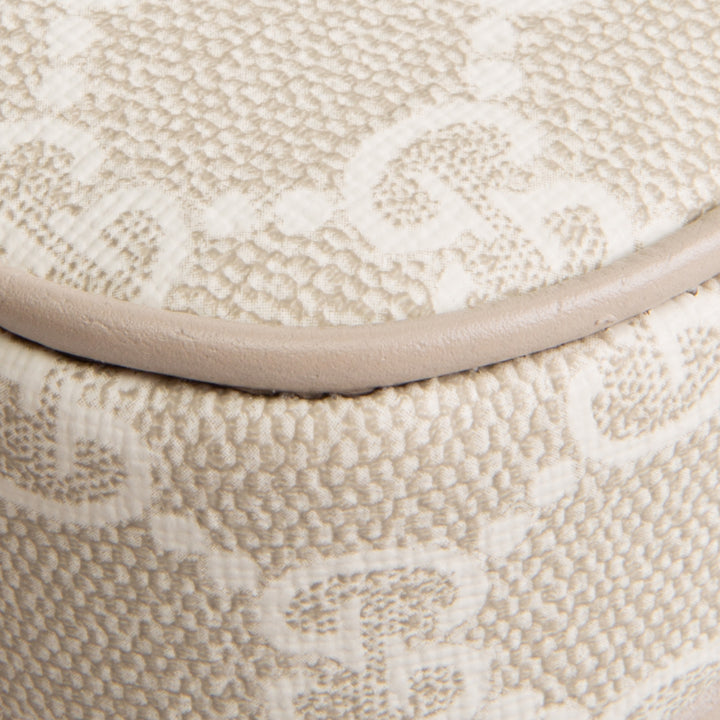 GUCCI GG Supreme Ophidia Mini Pochette - Cream