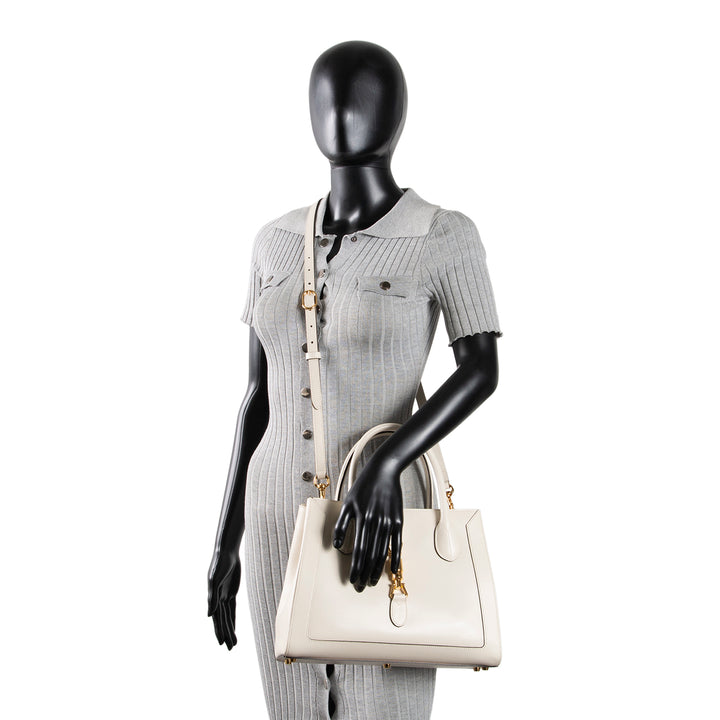 GUCCI Leather Jackie 1961 Medium Tote