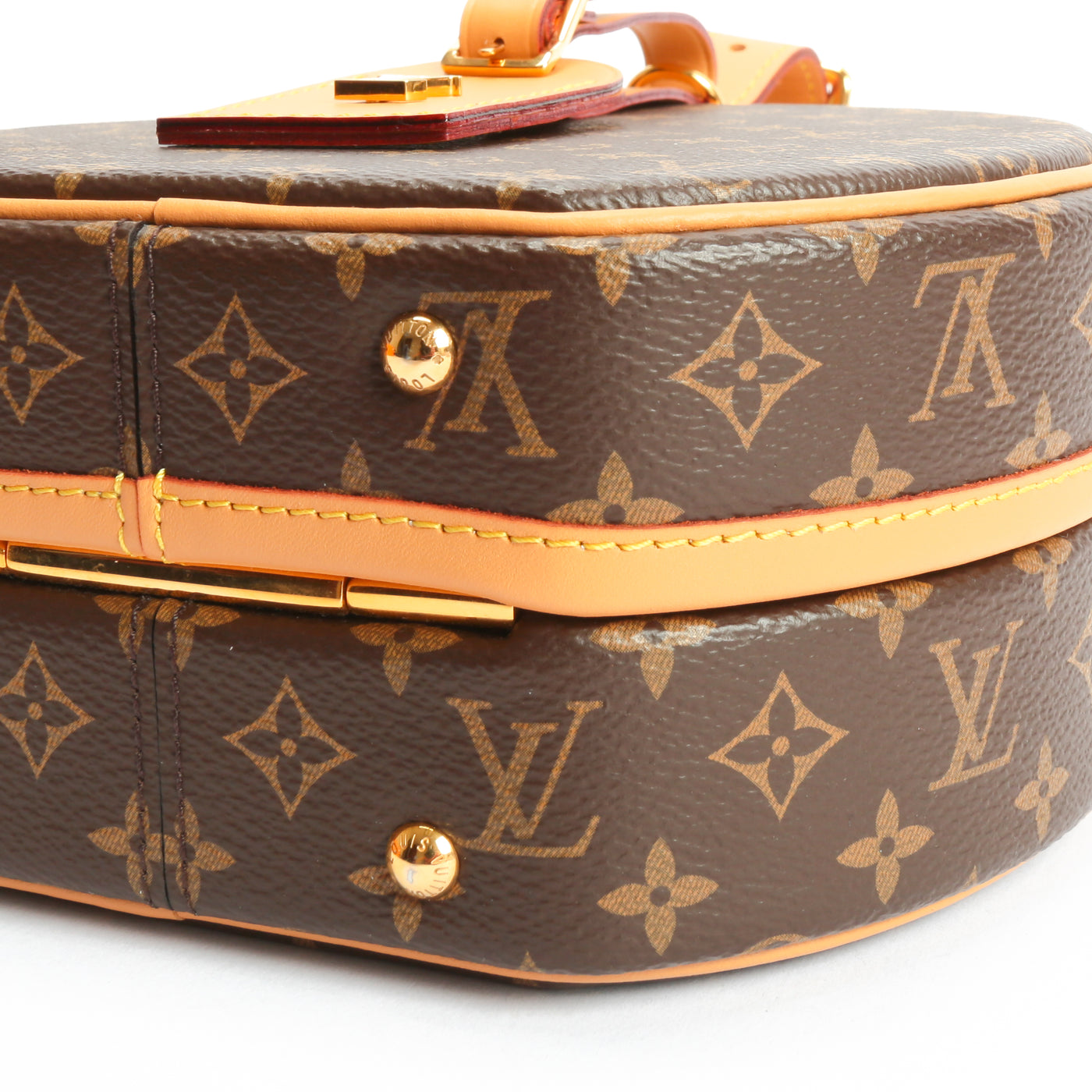 Louis Vuitton Petite Boite Chapeau Monogram Crossbody Canvas Bag