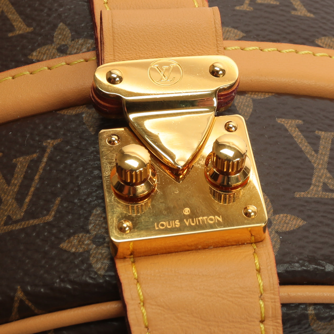Louis Vuitton Petite Boite Chapeau Monogram Brown