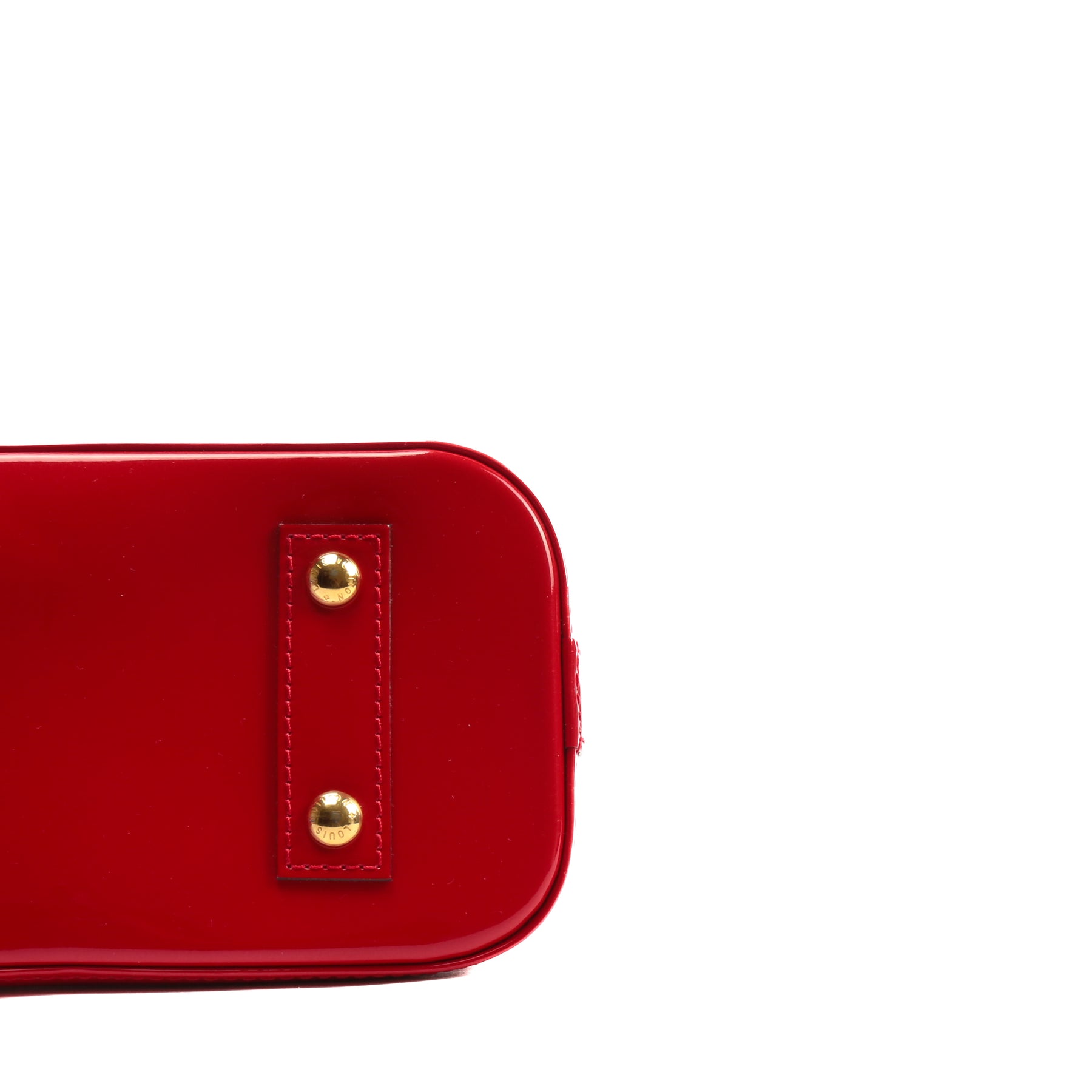 LOUIS VUITTON Vernis Alma BB Pomme D'Amour Cherry Red – ALB