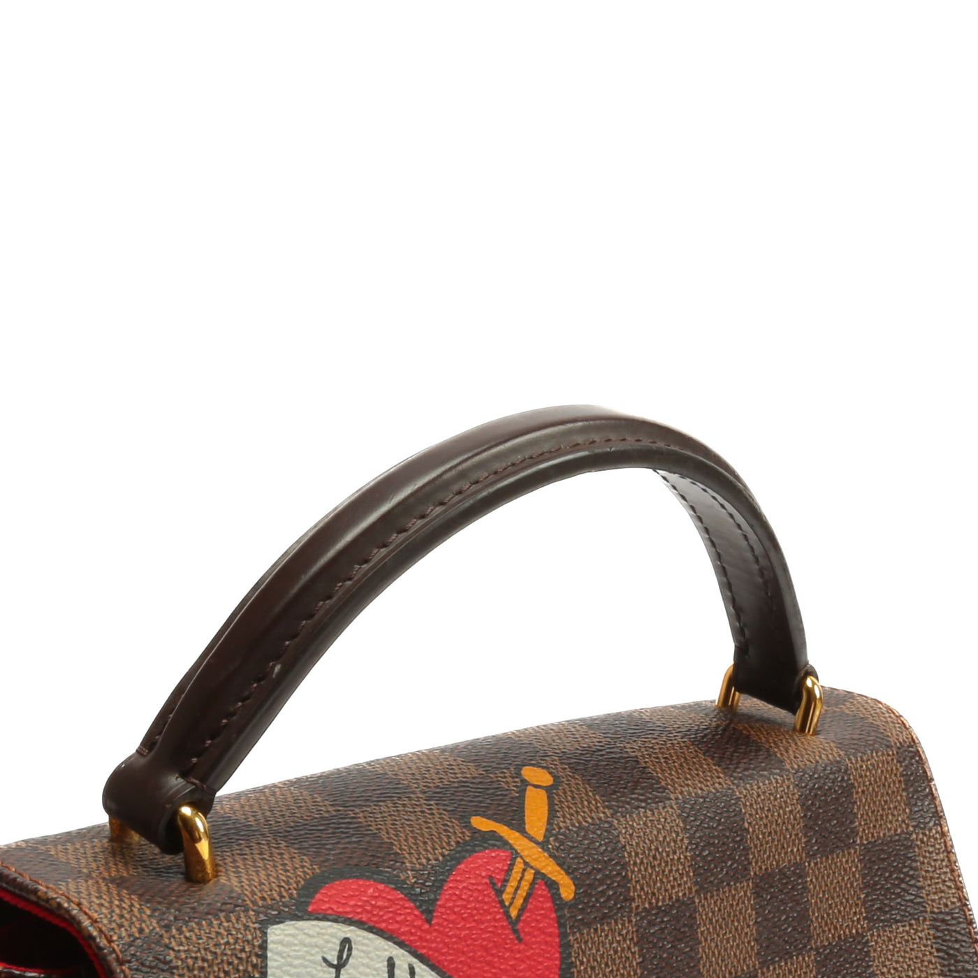 Louis Vuitton Croisette Handbag Limited Edition Patches Damier at