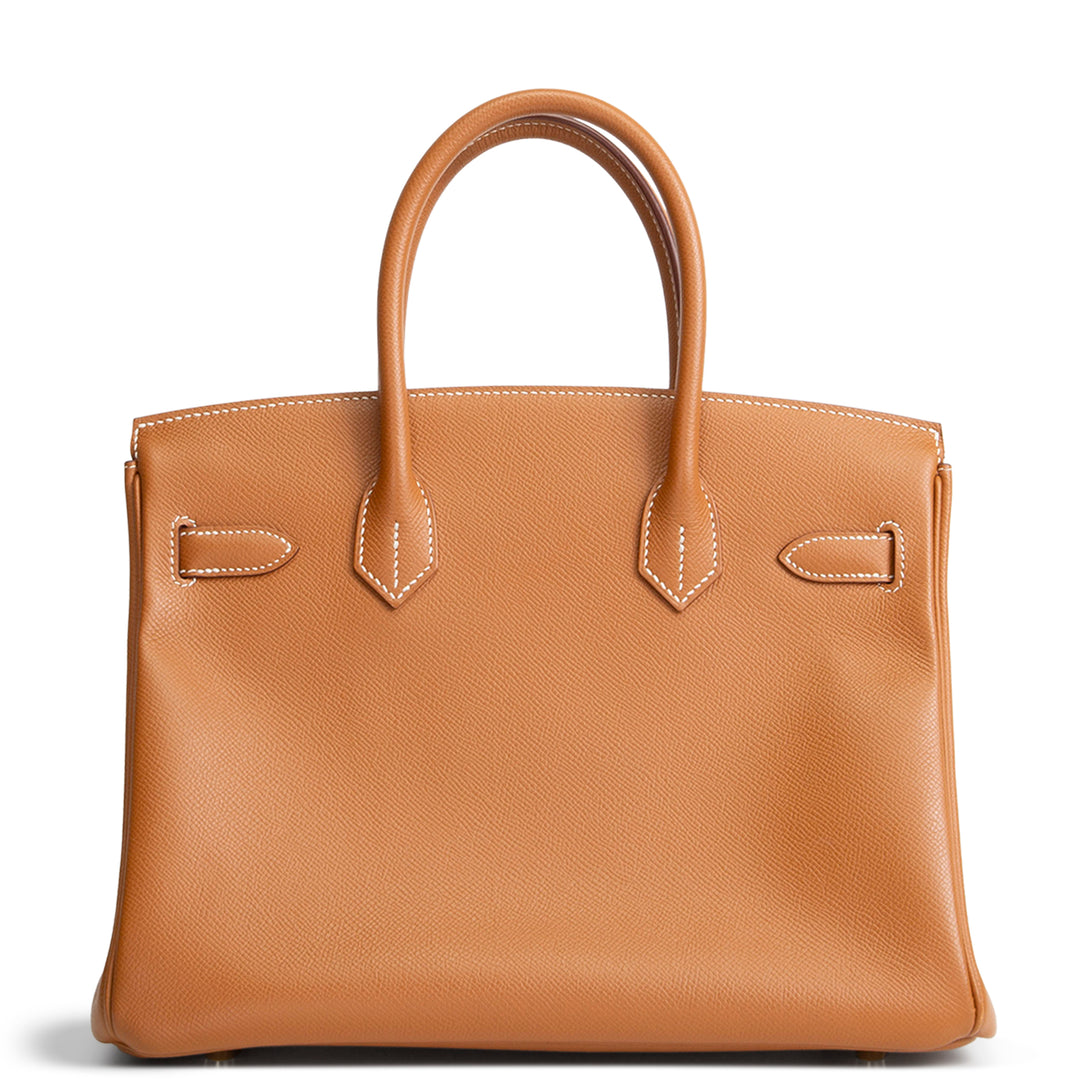 HERMES Birkin 30 Epsom - Gold w/ Gold Hardware
