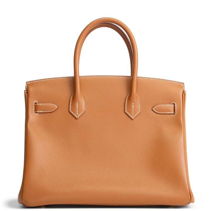 HERMES Birkin 30 Epsom - Gold w/ Gold Hardware