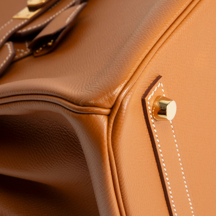 HERMES Birkin 30 Epsom - Gold w/ Gold Hardware