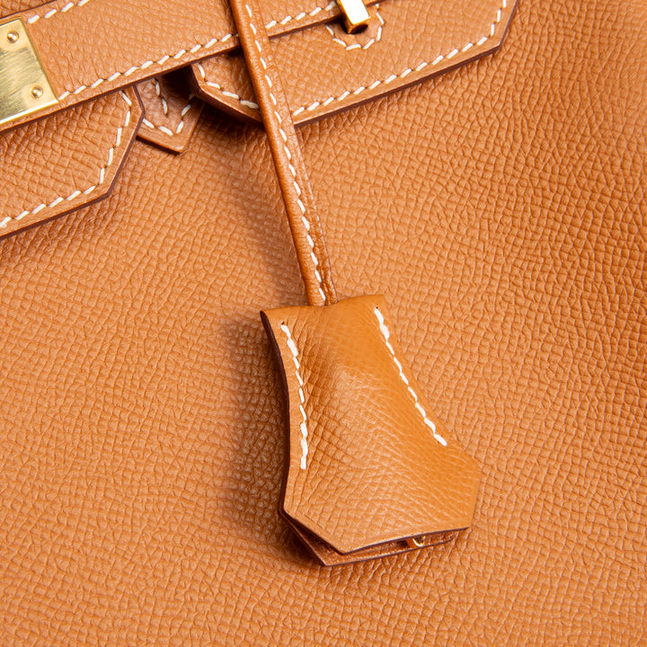 HERMES Birkin 30 Epsom - Gold w/ Gold Hardware