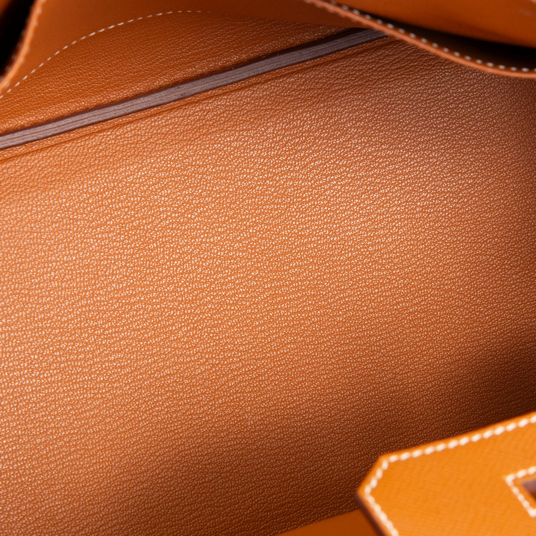HERMES Birkin 30 Epsom - Gold w/ Gold Hardware