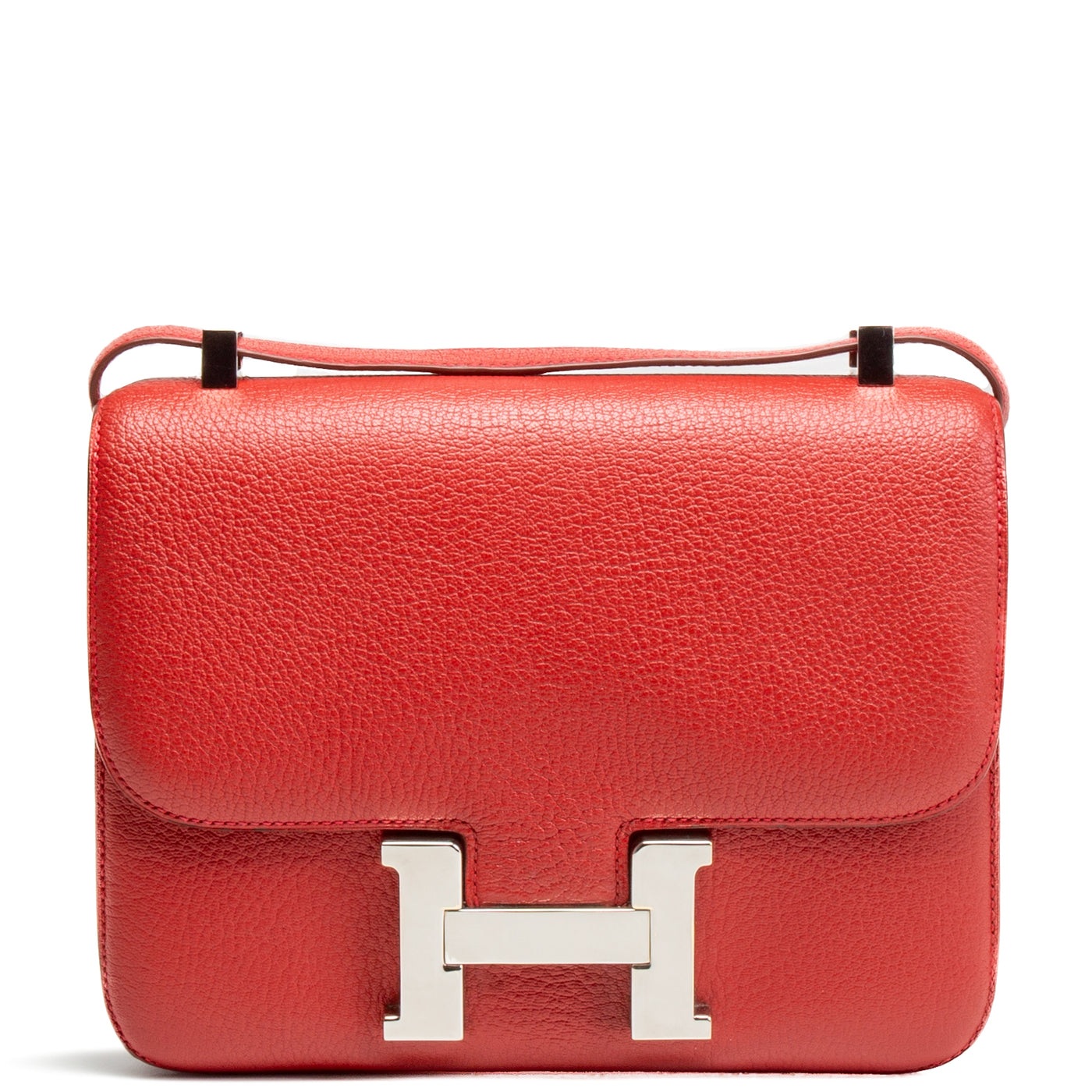 HERMES Constance 23 Chevre Mysore - Rouge