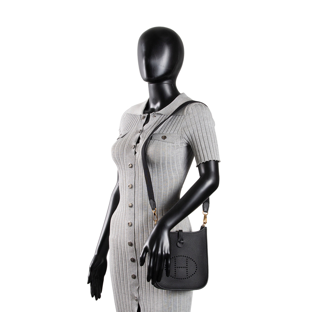 HERMES Evelyne TPM Clemence - Noir