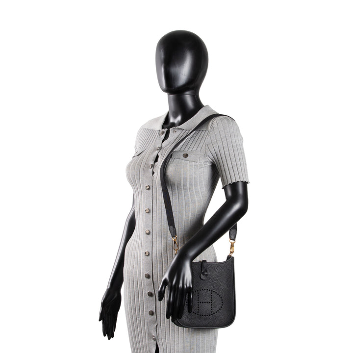 HERMES Evelyne TPM Clemence - Noir