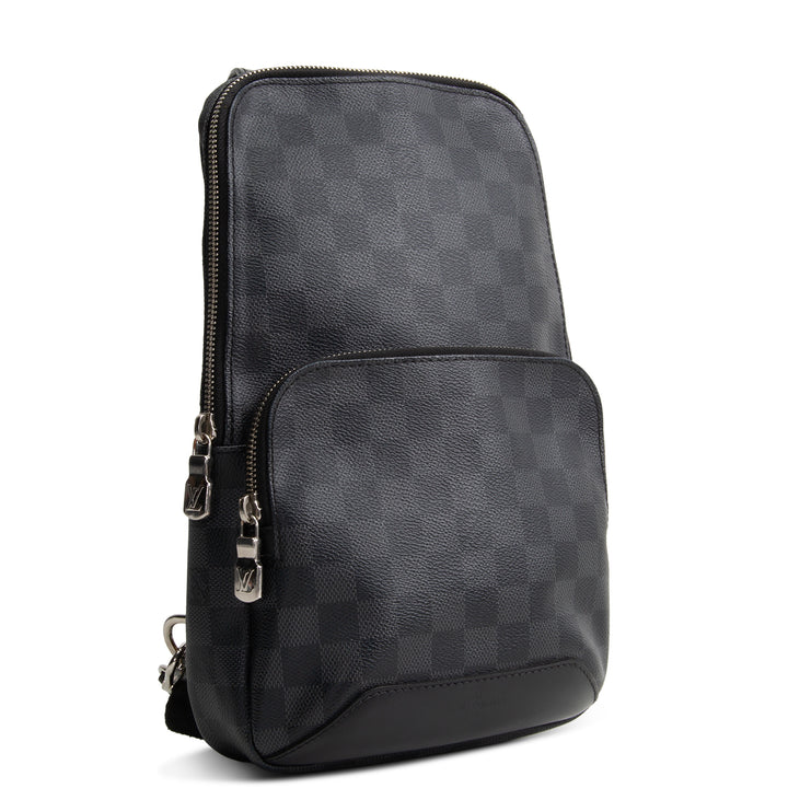 LOUIS VUITTON Damier Graphite Avenue Sling Bag