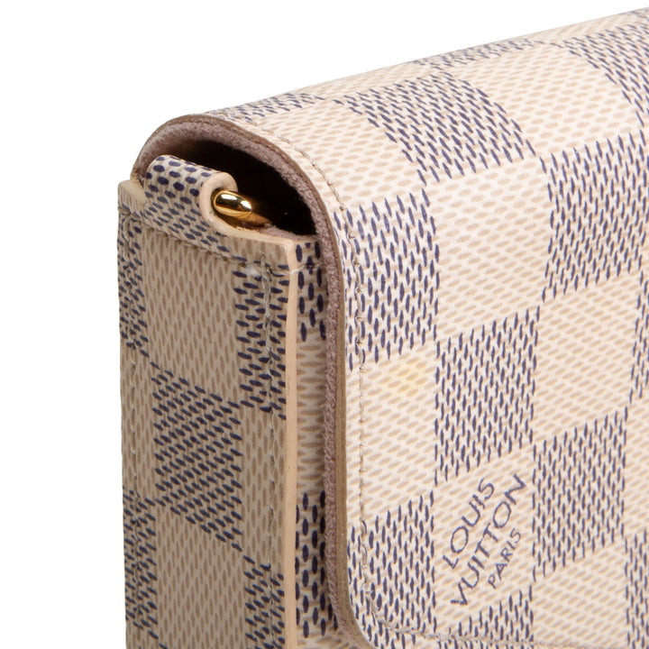 LOUIS VUITTON Felicie Pochette - Damier Azur