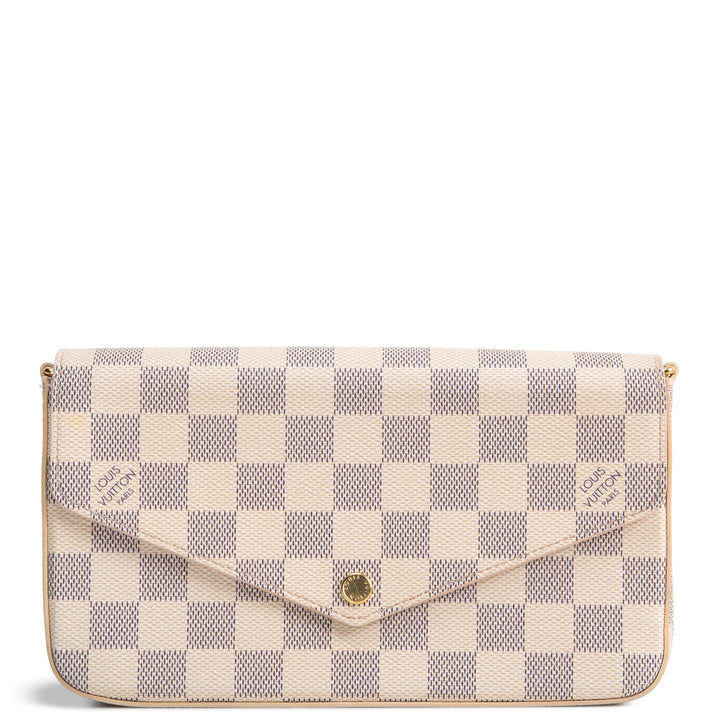 LOUIS VUITTON Felicie Pochette - Damier Azur