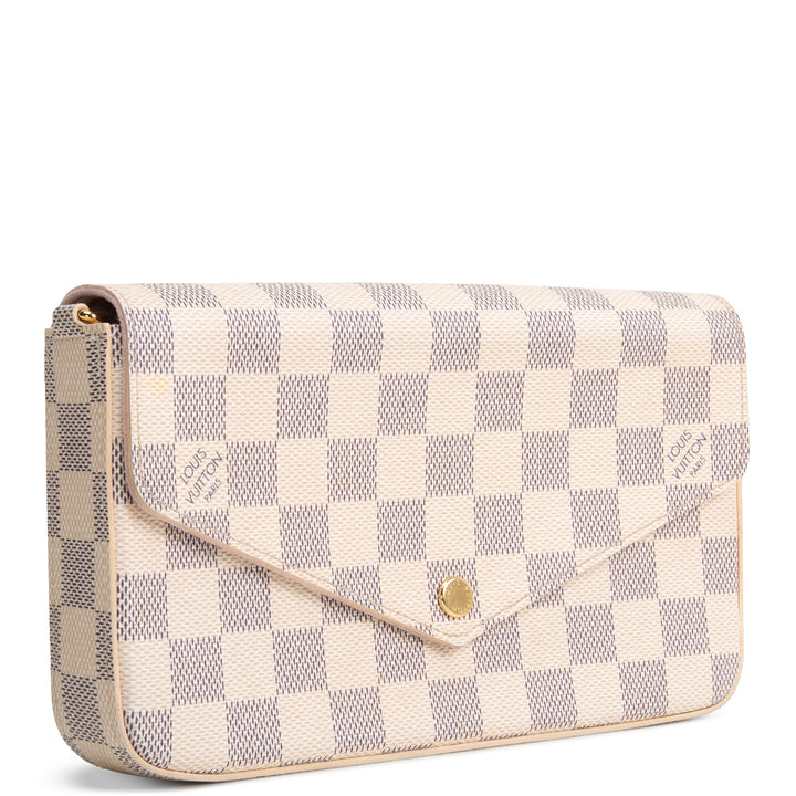 LOUIS VUITTON Felicie Pochette - Damier Azur