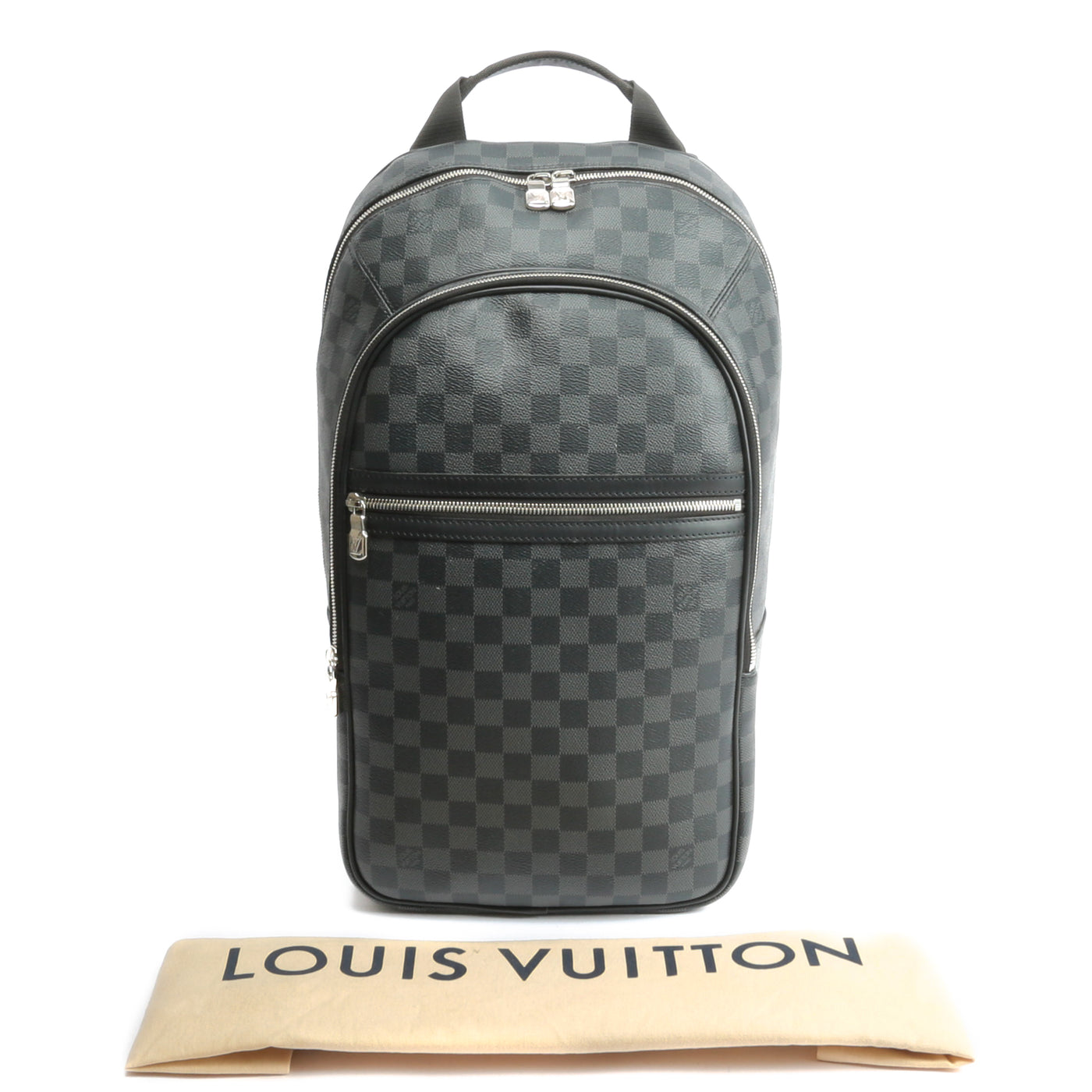 LV Louis Vuitton Damier Graphite Michael NV2 Backpack