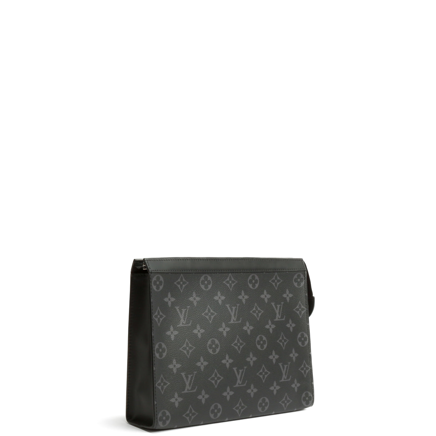 Louis Vuitton Voyage mm Monogram Eclipse Pochette Bag Black
