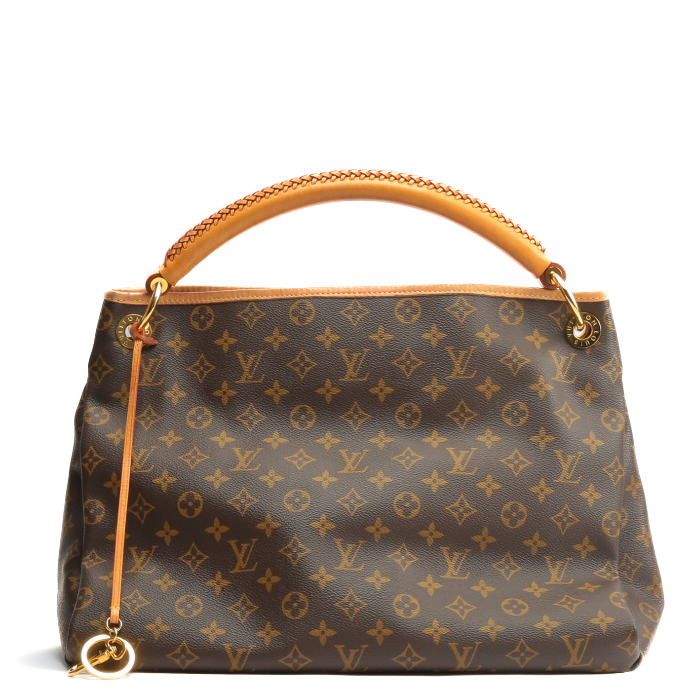 LOUIS VUITTON Authentic Artsy MM Tote Monogram LV Shoulder Large