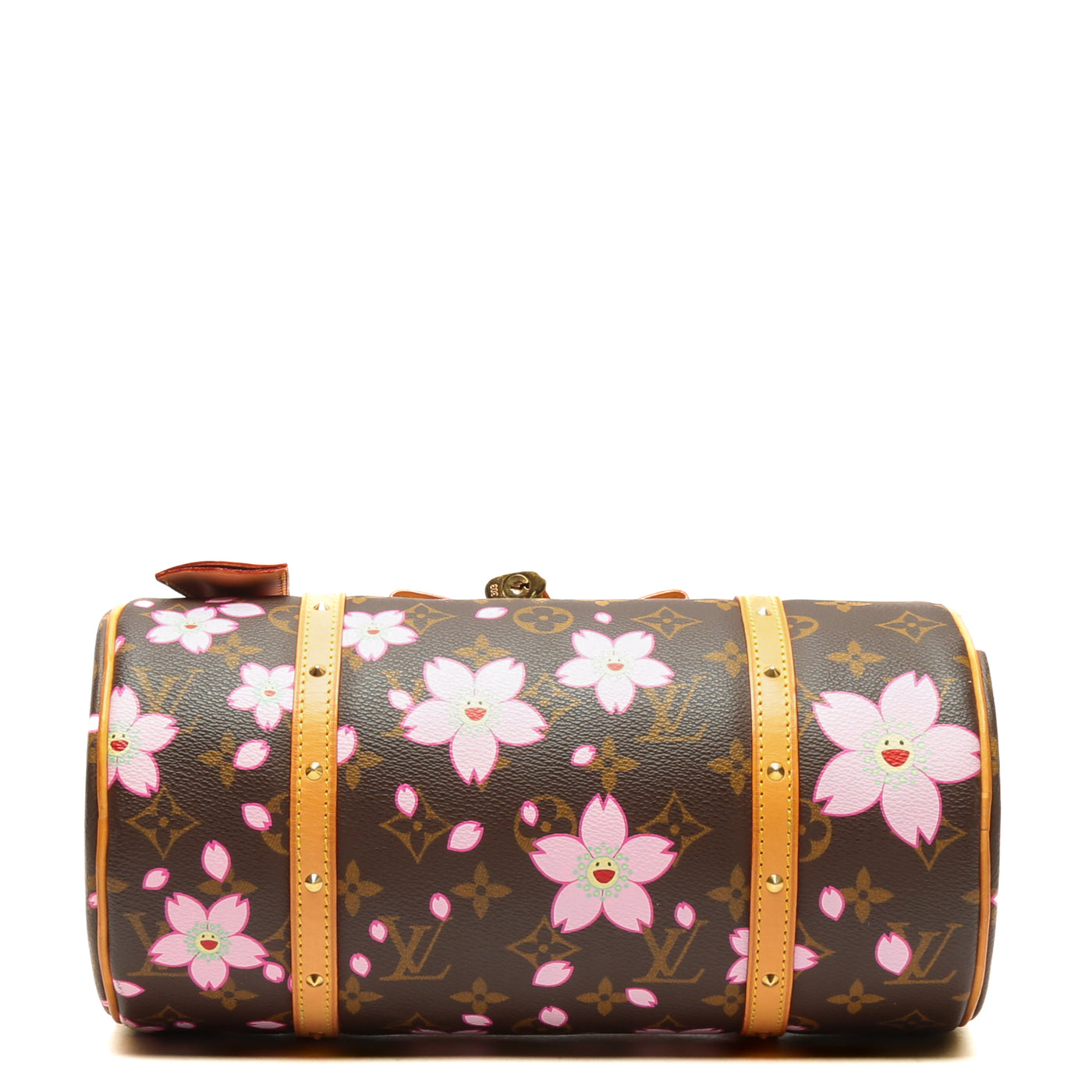 Louis Vuitton Papillon Monogram Cherry Blossom Pink Satchel at