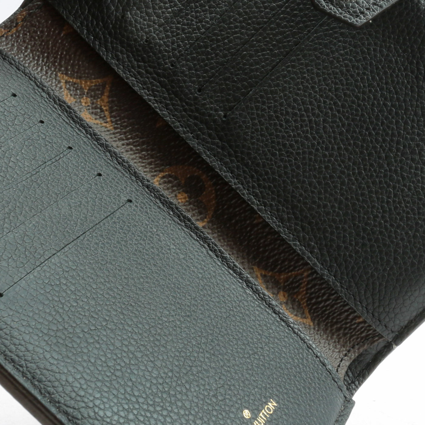 LOUIS VUITTON Monogram Pallas Compact Wallet - Black – ALB