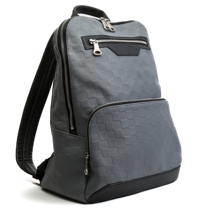 LOUIS VUITTON Avenue Damier Infini Leather Backpack - Gray OUTLET FINAL SALE