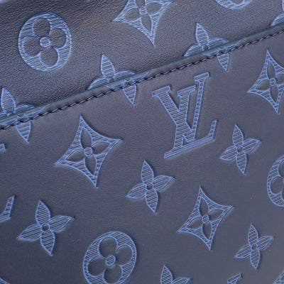 LOUIS VUITTON Monogram Shadow Duo Messenger - Blue