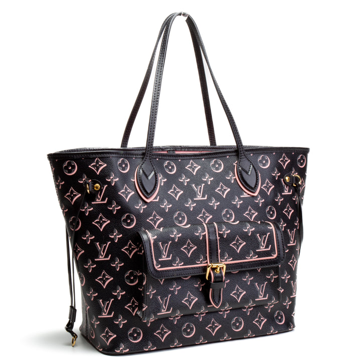 LOUIS VUITTON Fall For You Neverfull MM - Black