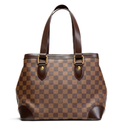 LOUIS VUITTON Damier Ebene Hampstead Tote PM