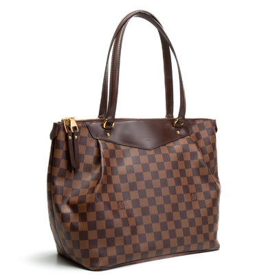 LOUIS VUITTON Westiminister GM Tote - Damier Ebene