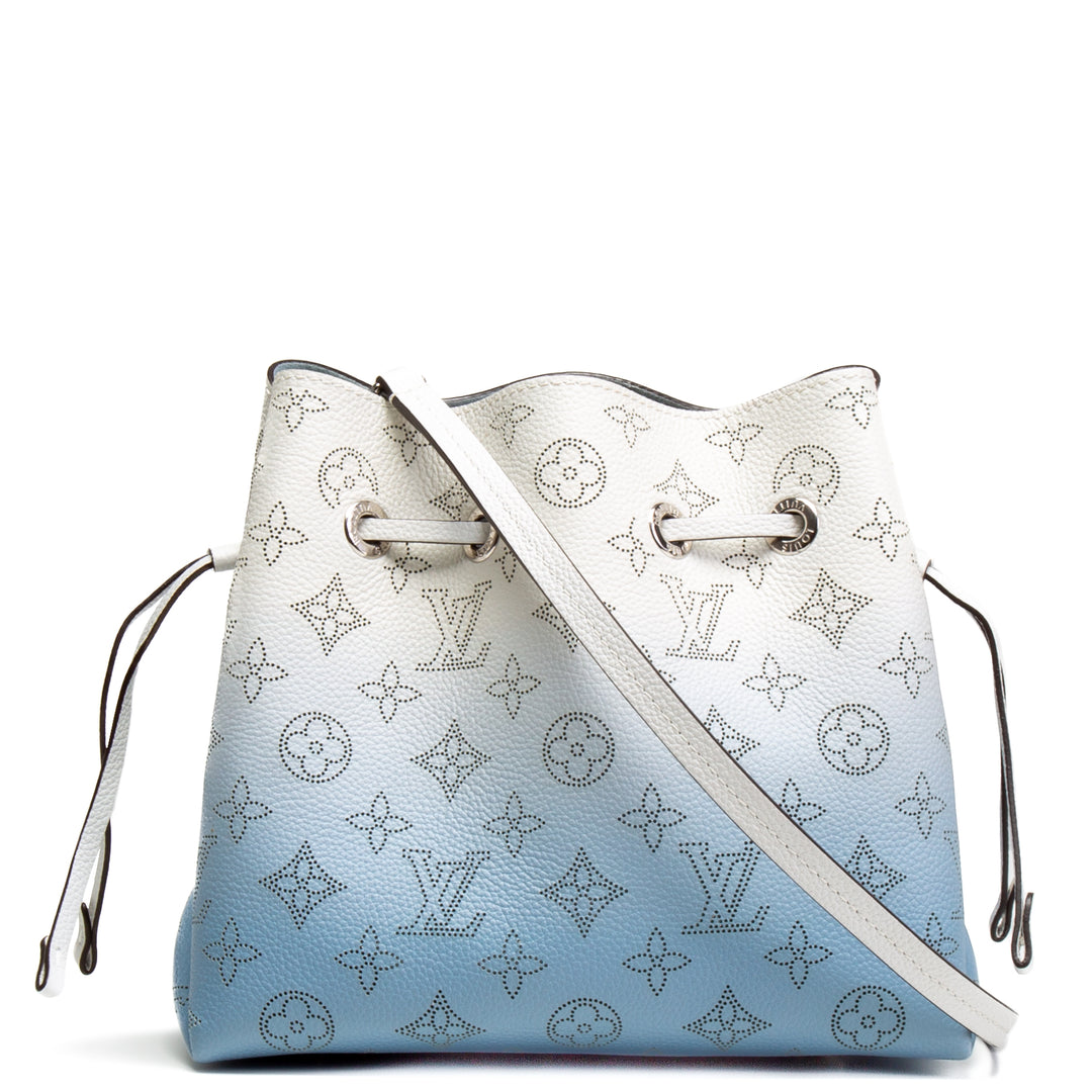 LOUIS VUITTON Monogram Mahina Bella w/ coin purse - Blue