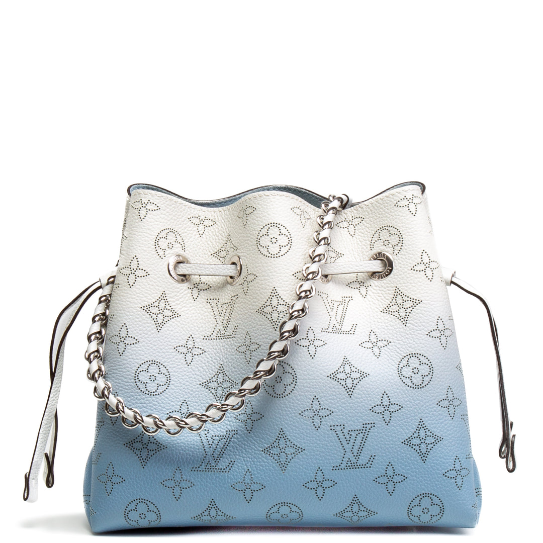 LOUIS VUITTON Monogram Mahina Bella w/ coin purse - Blue