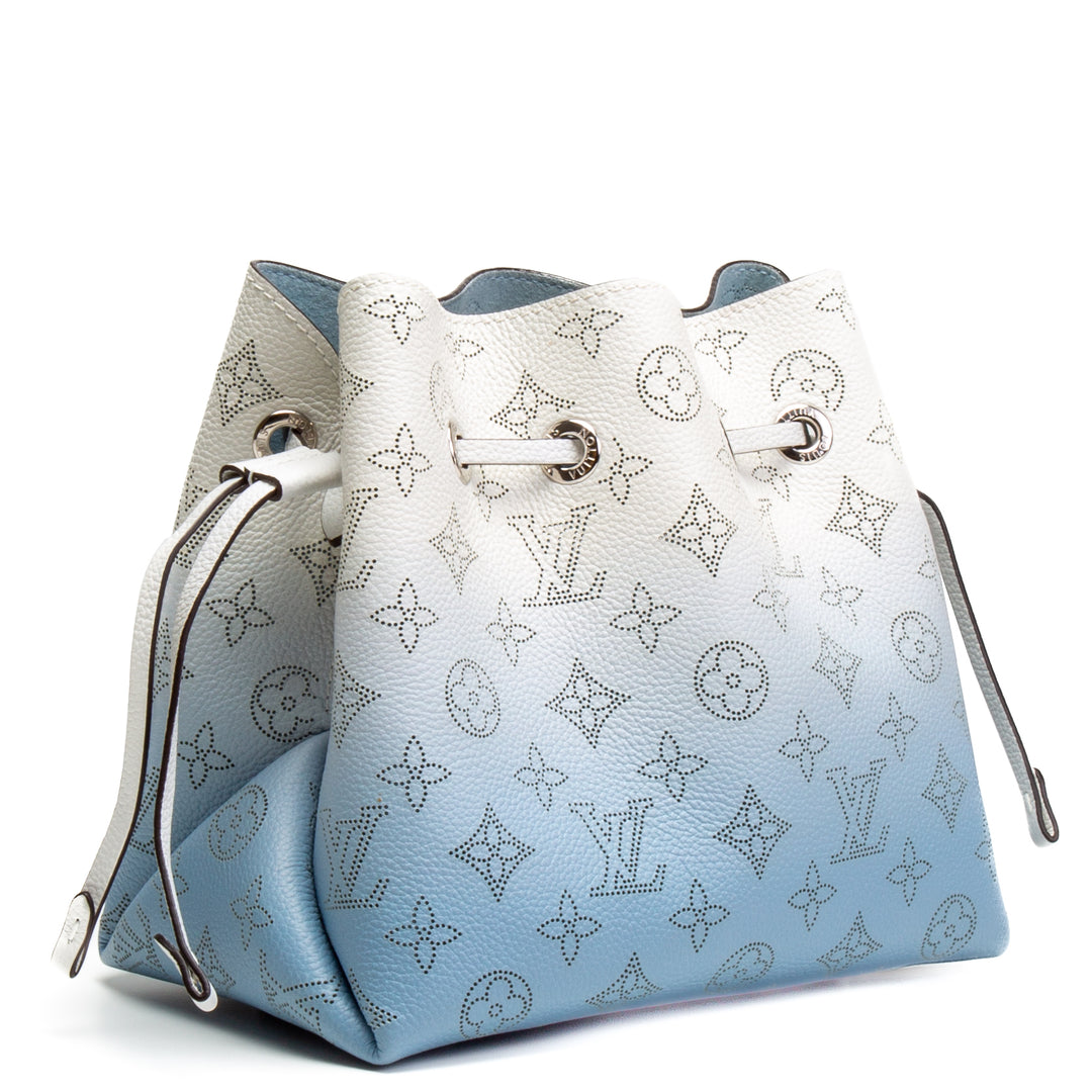 LOUIS VUITTON Monogram Mahina Bella w/ coin purse - Blue