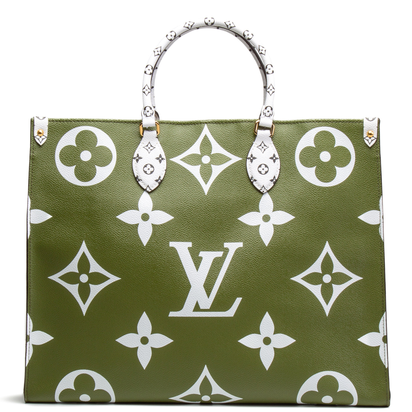 LOUIS VUITTON Monogram Giant Onthego GM - White