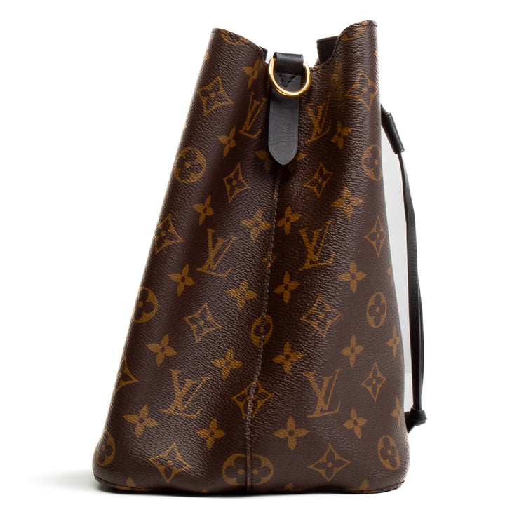 LOUIS VUITTON Monogram NeoNoe MM - Black