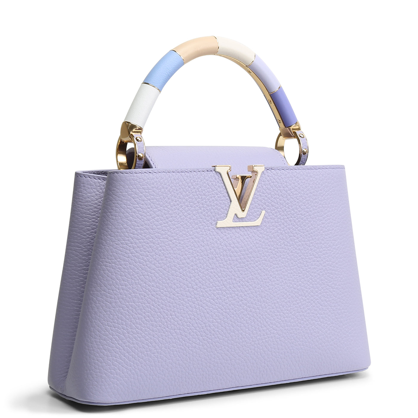 LOUIS VUITTON Capucines BB Kintsugi Bag - Iris