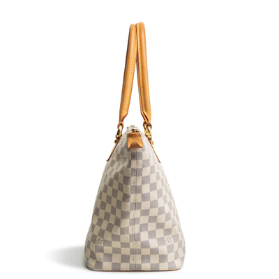 LOUIS VUITTON Damier Azur Saleya MM OUTLET FINAL SALE