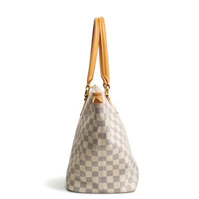 LOUIS VUITTON Damier Azur Saleya MM OUTLET FINAL SALE